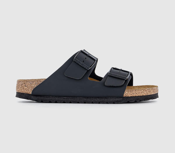 Women Arizona Two Strap Black Birko Flor