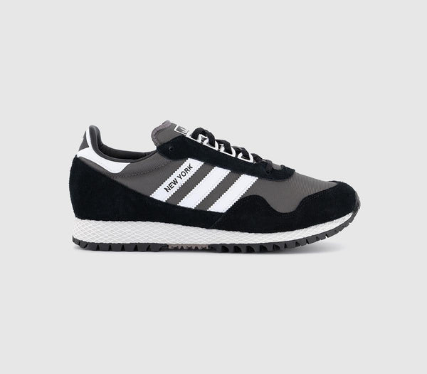 New York Trainers Core Black Dash Gray Charcoal
