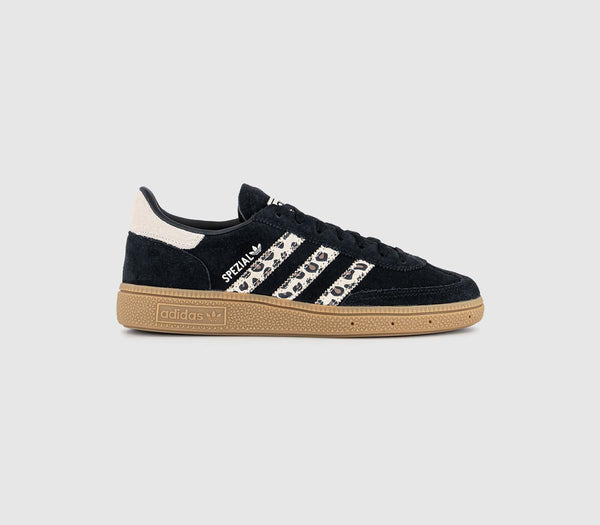 Handball Special Trainer Black Wonder Leopard White Gum