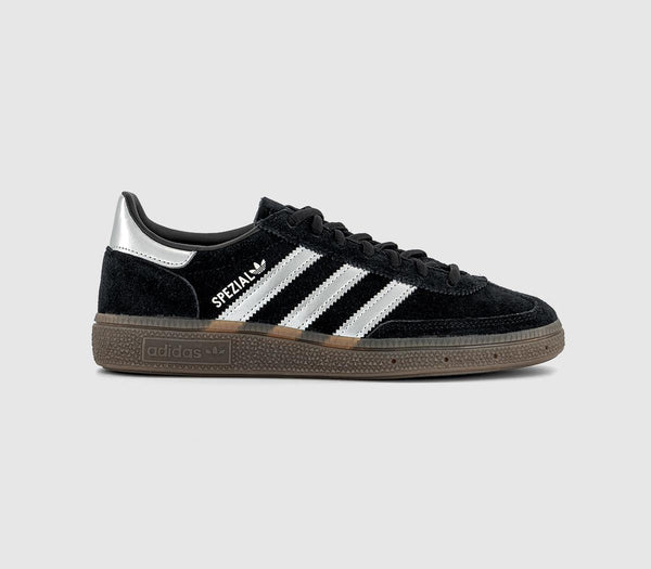 Handball Special Trainer Black Silver Metallic Gum