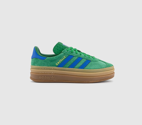 Bold W Trainer Green Blue Rubber