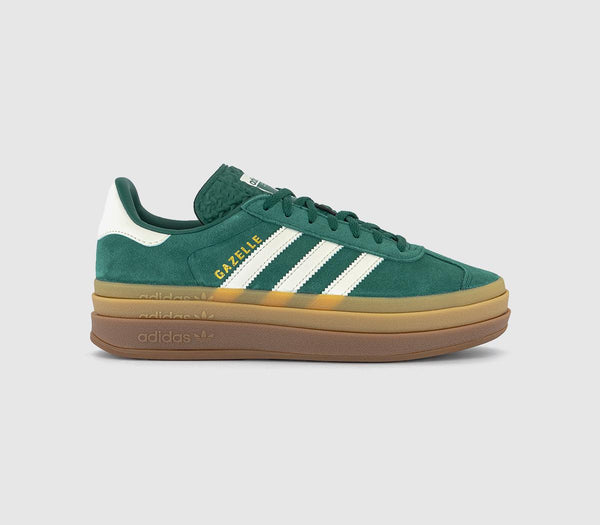 Bold W Trainer Collegiate Green Offwhite Gold Metallic