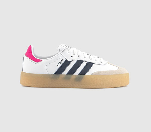 Sambae Trainer White Night Indigo Pink Gum