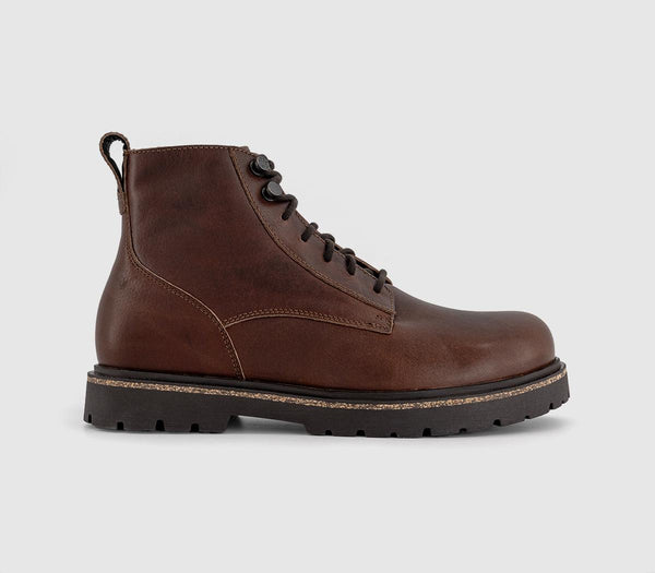 Men Highwood Lace Mid Boots Chocolate