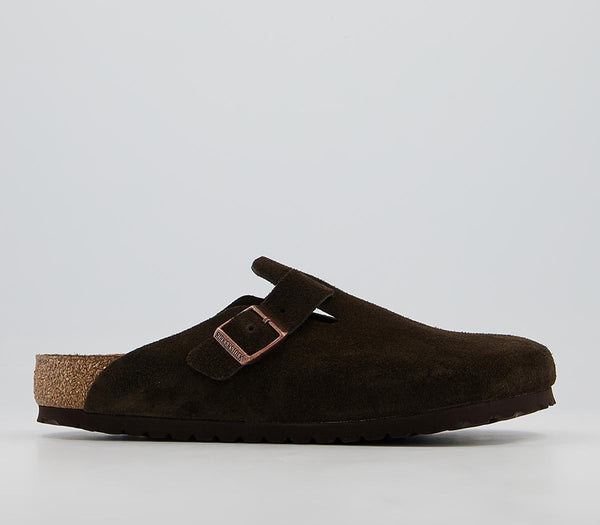 Men Boston Clog Mocca