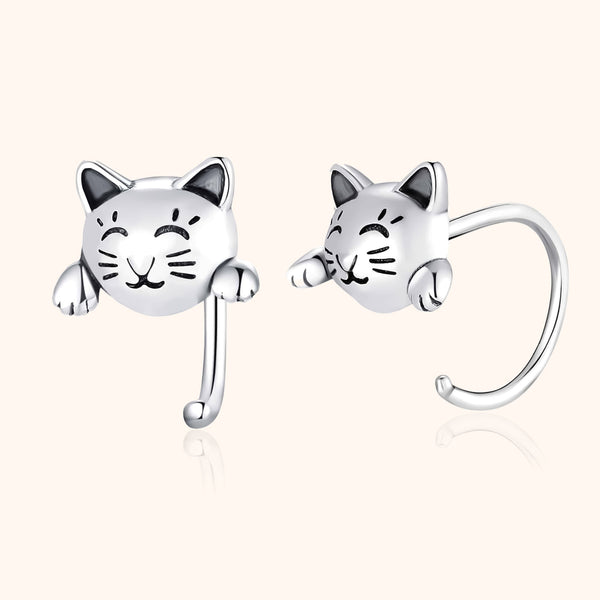 Kitten Earrings