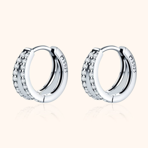 Luminous Hoop Earrings