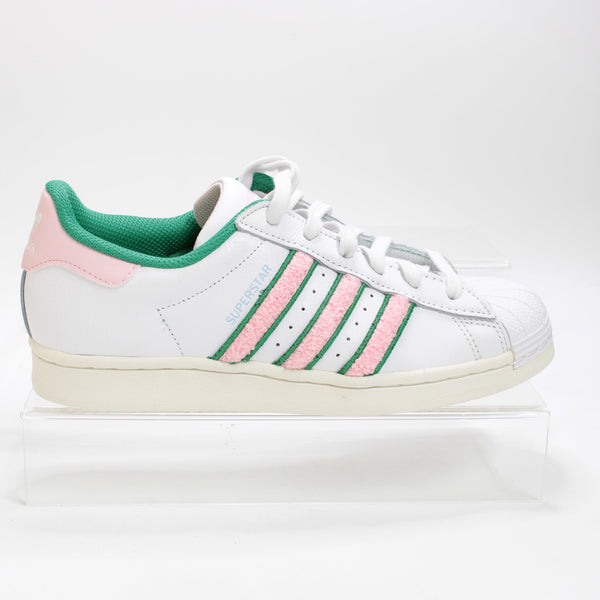 Superstar White Pink Green Chenille -