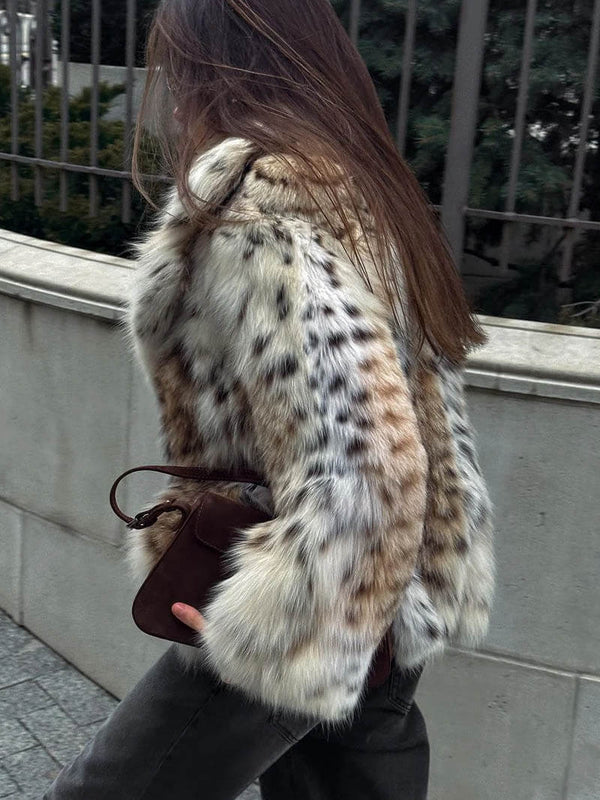 Livia - Leopard Fur Jacket