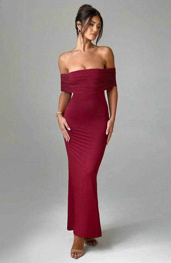 Violet - Backless Maxi Dress