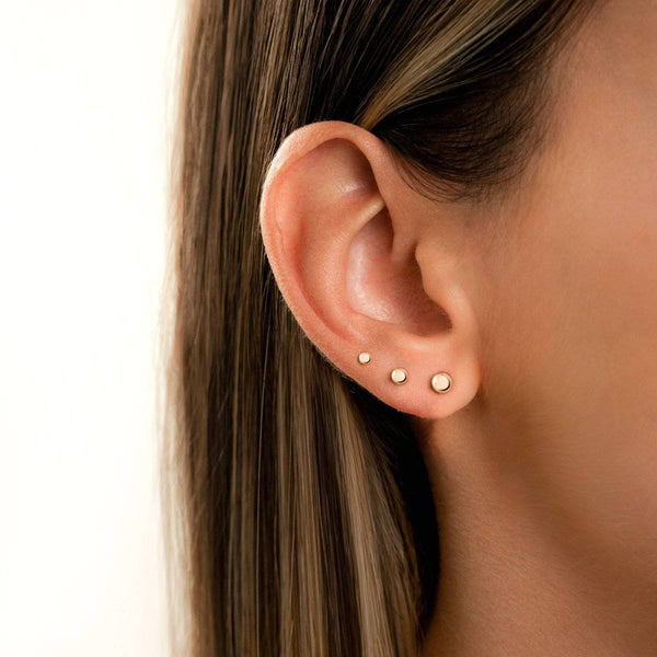 Ball-Shaped Earrings