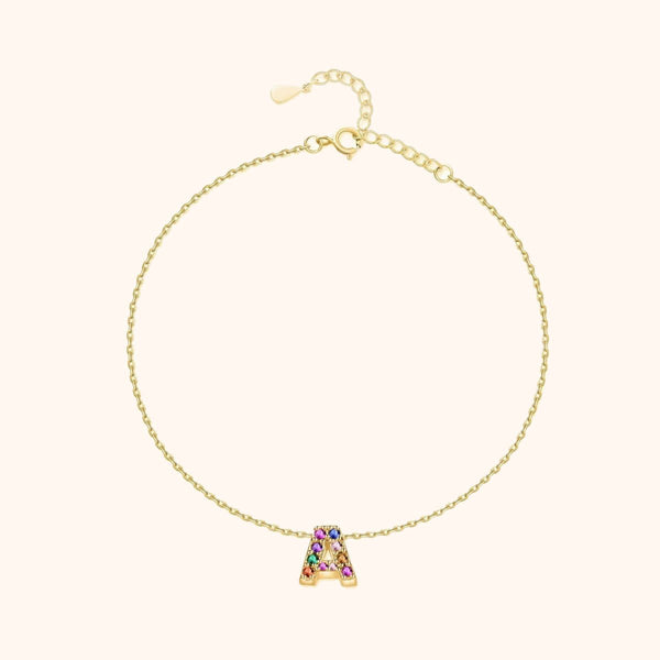 Initial Shinny Bracelet